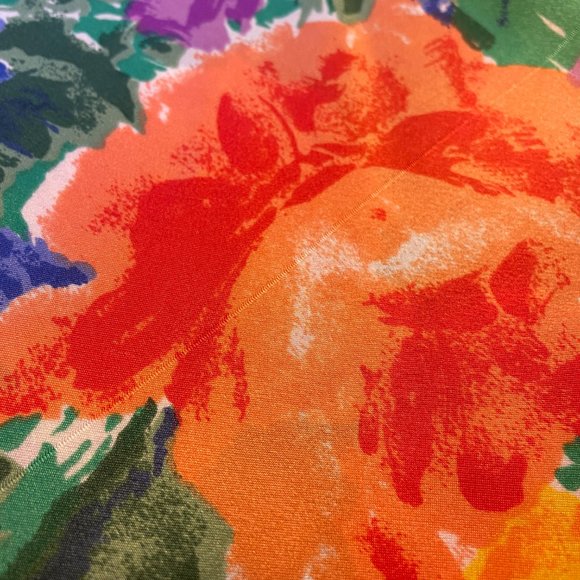 VICTORIA’S SECRET Chemise Nighty Gown Floral Silky Slip Vintage Gold Label FLAW - Picture 7 of 10